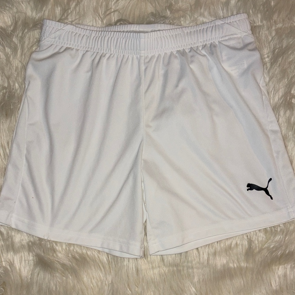 Puma Classic White Shorts